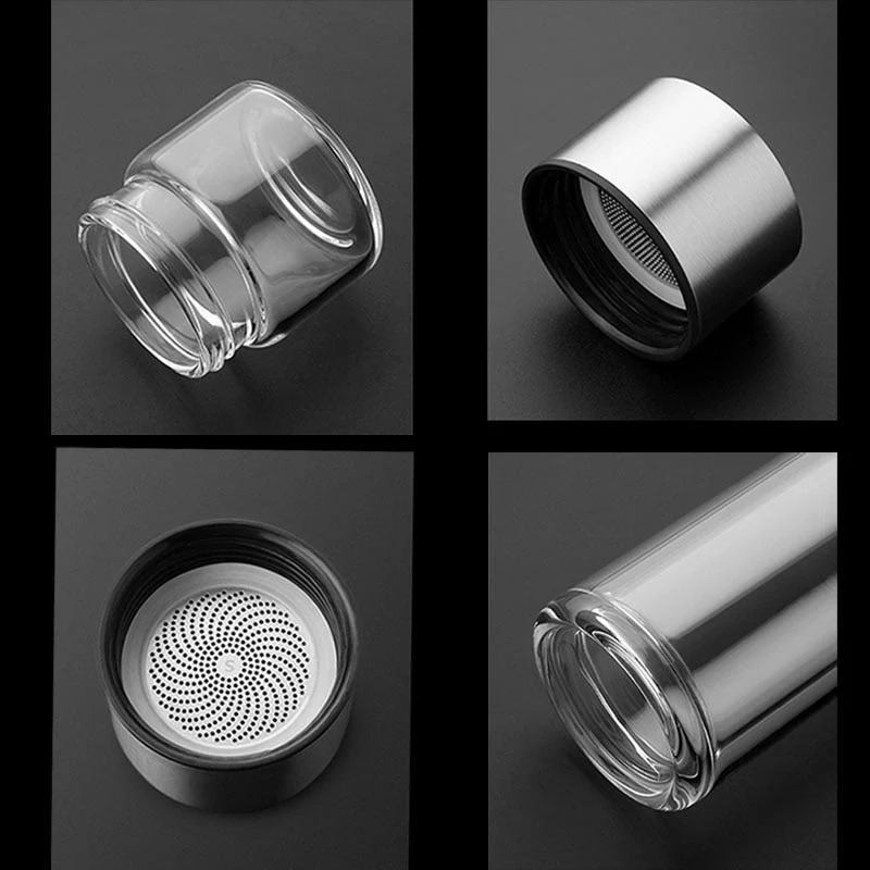 Skanto | 2-in-1 Doppelwandige Thermo Smart Teeglasflasche