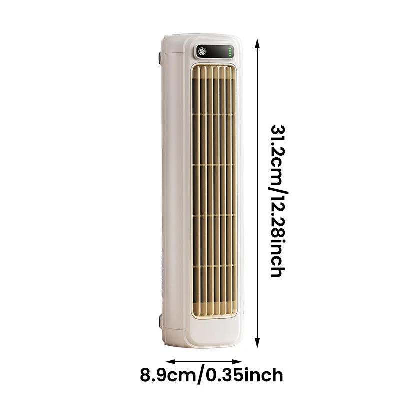 AirWave – Tragbare wiederaufladbare Klimaanlage mit 12 Stunden Akkulaufzeit | Skanto