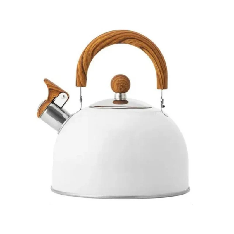 BOILVIA – 3-Liter-Edelstahlkessel mit Pfeife und Komfortgriff