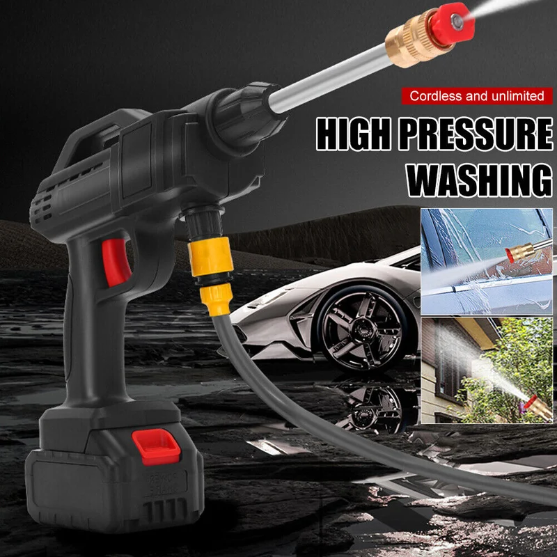 600W Kabellose tragbare Hochdruck-Spritzwasserpistole | Skanto