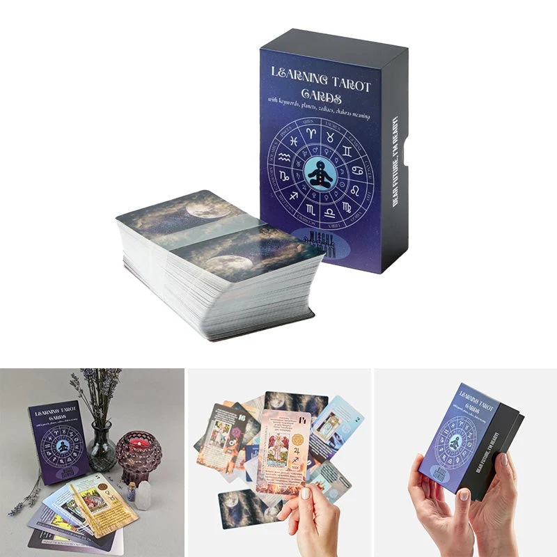 Tarot-Deck zum Lernen mit Bedeutungen | Skanto
