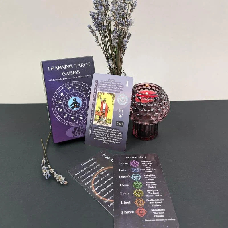 Tarot-Deck zum Lernen mit Bedeutungen | Skanto