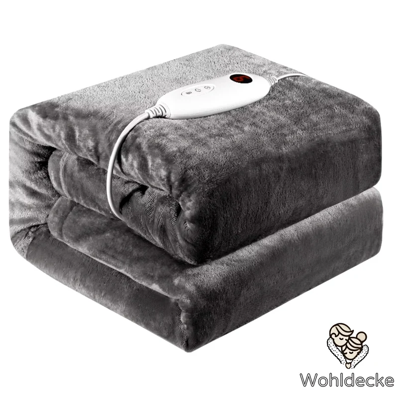 Weiche Sherpa-Heizdecke - 6 Temperaturstufen