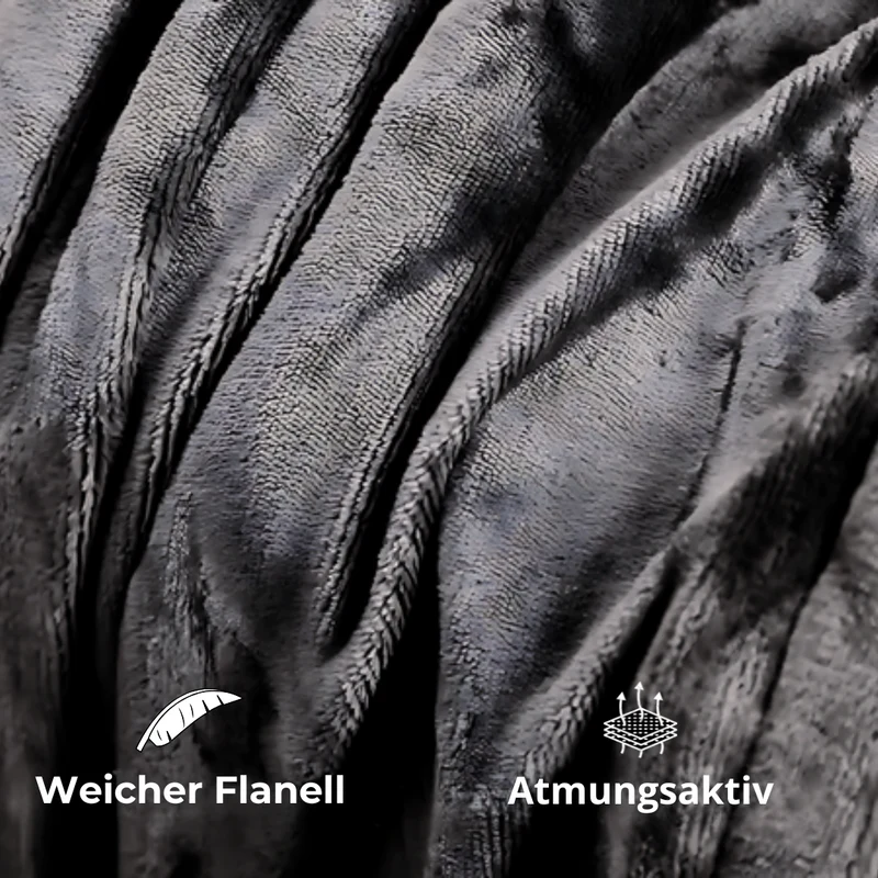 Weiche Sherpa-Heizdecke - 6 Temperaturstufen