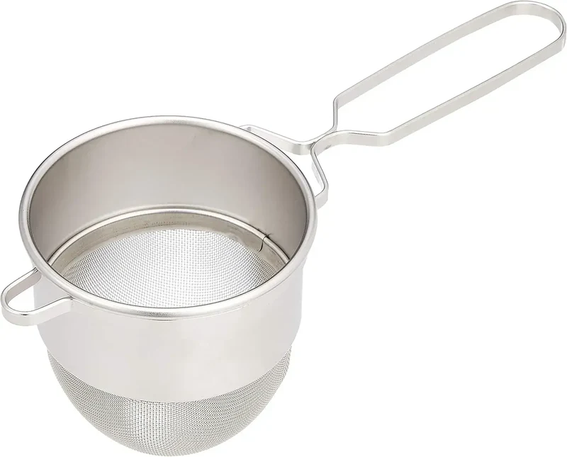TKG Endo Shoji TKG Surface Deep Strainer 3.2in Stainless Steel