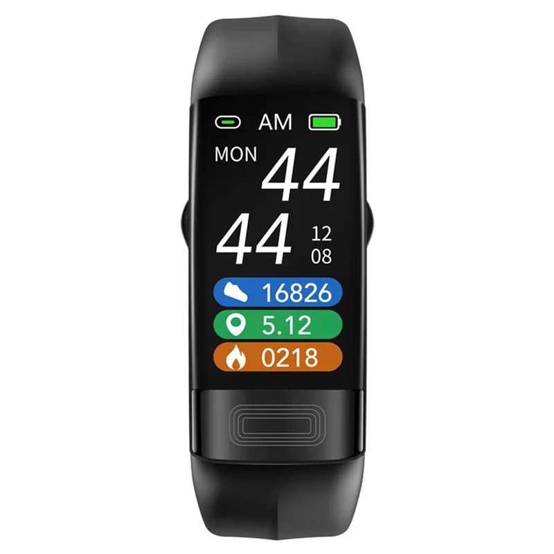 Smart-Armband Blutdruckmessgerät EKG, Herzfrequenz, Sauerstoffsättigung & Schlaf-Tracker FDA-zugelassen