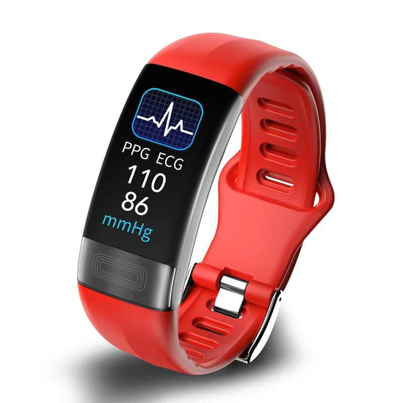 Smart-Armband Blutdruckmessgerät EKG, Herzfrequenz, Sauerstoffsättigung & Schlaf-Tracker FDA-zugelassen