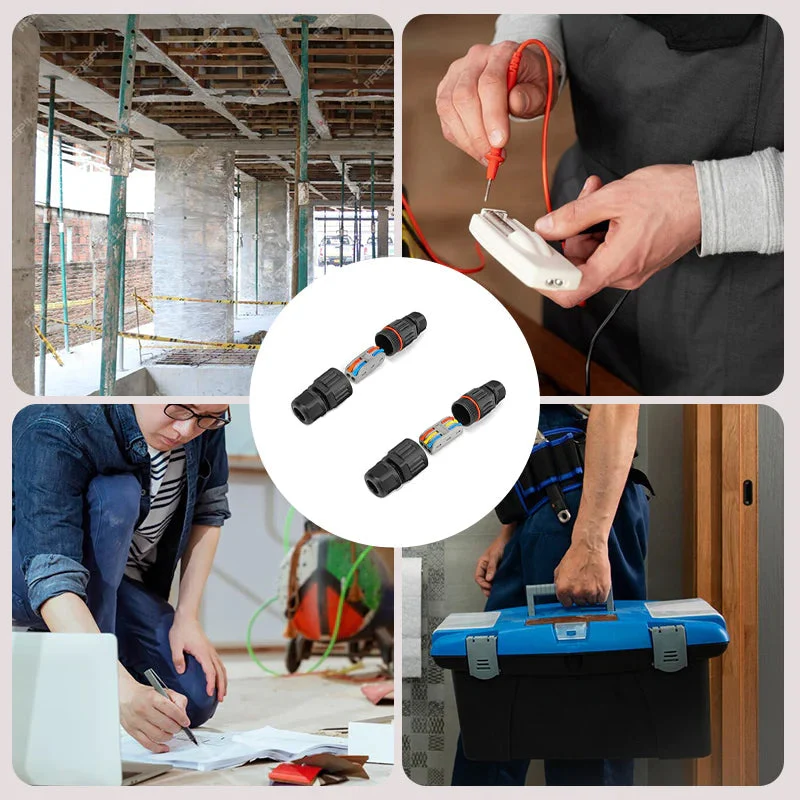 Wasserdichter elektrischer Kabelverbinder für den Außenbereich | Skanto