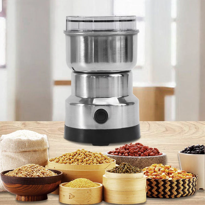 KitchenMaestro Küchenmühle – Elektrische Kräuter- und Kaffeemühle 300 ml | Skanto