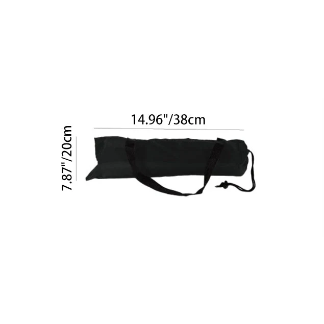 Moderner, einfacher Oxford-Stoff Aluminium rechteckiger Klapp-Campingstuhl für die Terrasse im Freien | Skanto