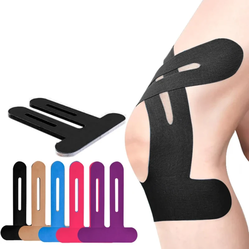 Knie-Tape FlexiSupport – Vorgeschnittenes Kinesiologie-Tape für direkte Unterstützung | Skanto