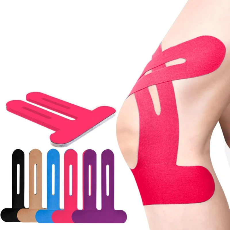 Knie-Tape FlexiSupport – Vorgeschnittenes Kinesiologie-Tape für direkte Unterstützung | Skanto