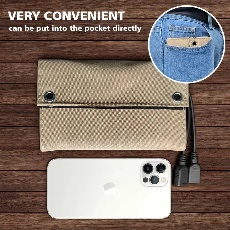 Skanto | Tragbare Solarpanel-USB-Powerbank