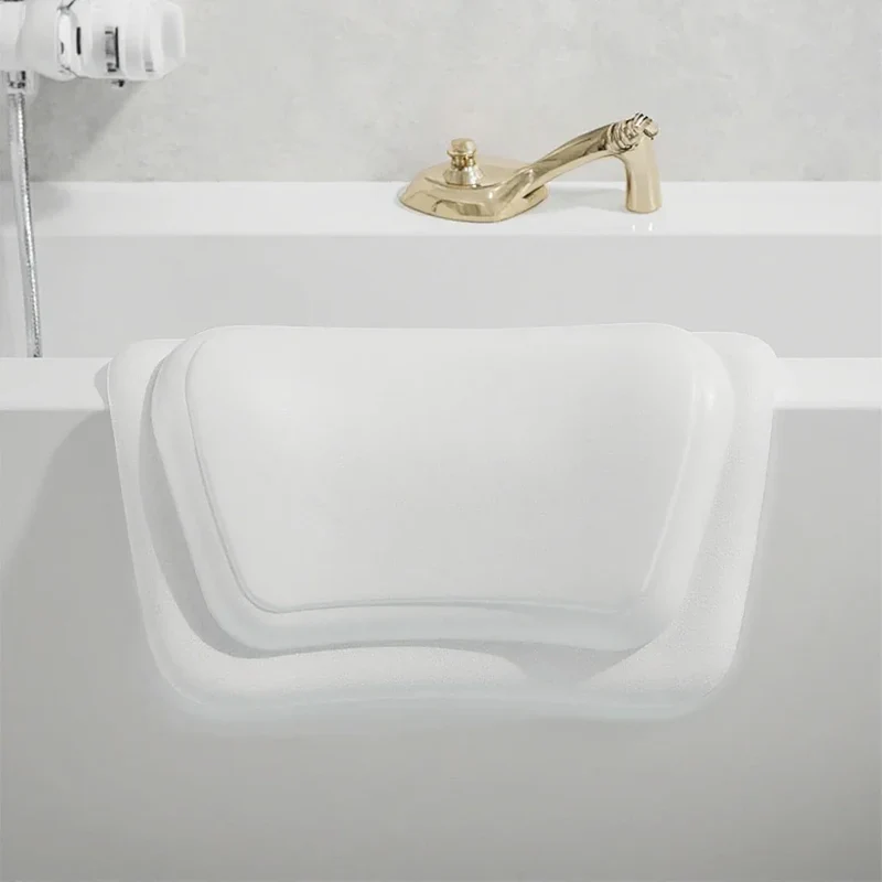 HydroLuxe Rutschfestes Badekissen mit Silikonschaum & PU-Bezug Skanto