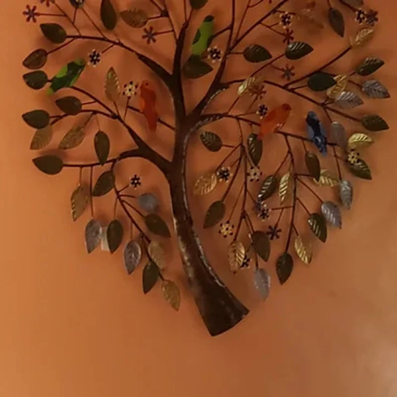 Herzförmiger Lebensbaum - 3D Acryl Wandkunst Deko | Skanto