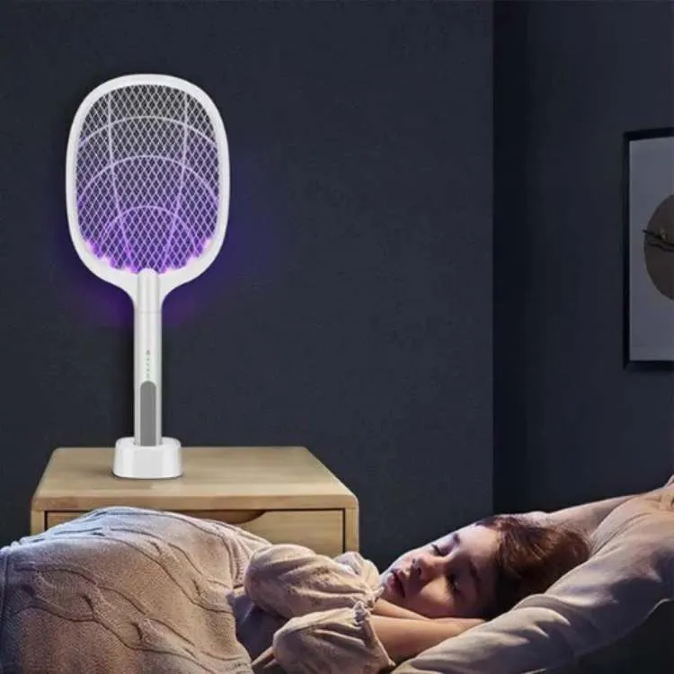 Elektrische Fliegenklatsche mit UV-Licht | Skanto