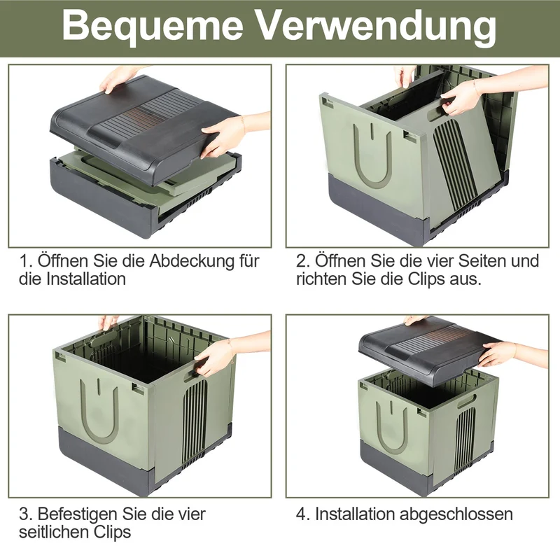 Faltbare Campingtoilette | Skanto