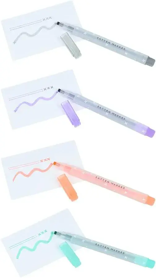 Sun-Star Stationery Cosmic Grow Marker Pens for Studying, Set