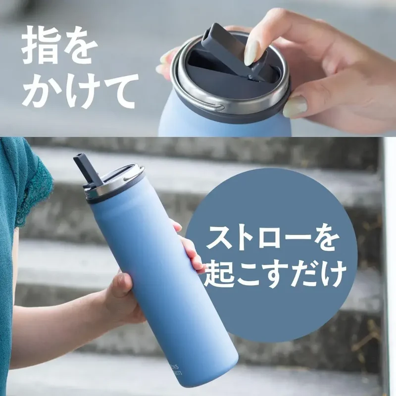 Atlas Cold Water Bottle, Safe Insulated Steel Flask, 500 ml