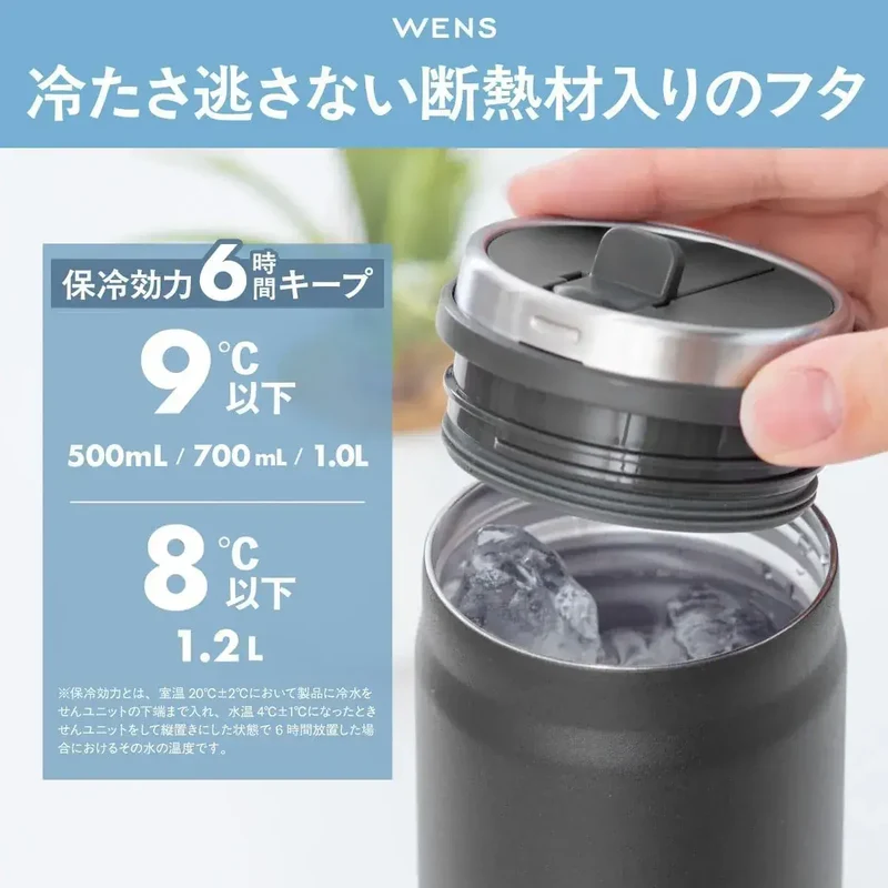 Atlas Cold Water Bottle, Safe Insulated Steel Flask, 500 ml