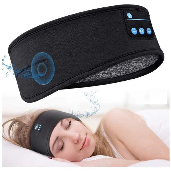 Skanto | Schlaf-Kopfhörer | Kabelloses Bluetooth-Stirnband zum Schlafen