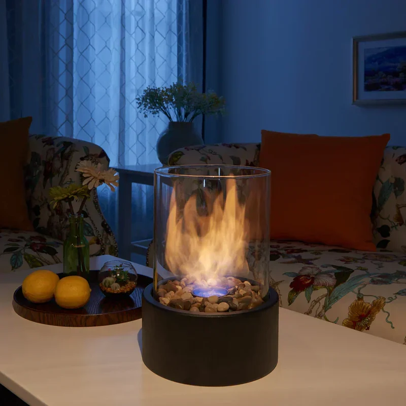 Skanto | Geruchlose Wärme in einem eleganten, tragbaren Tischkamin
