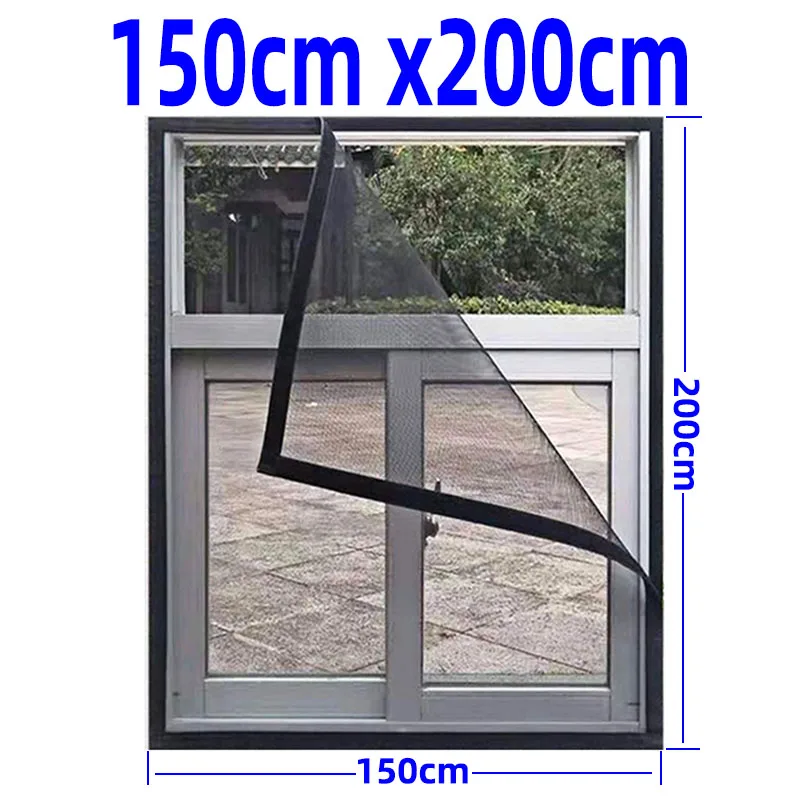 Verstellbares unsichtbares Anti-Mücken-waschbares Fenstergitter | Skanto