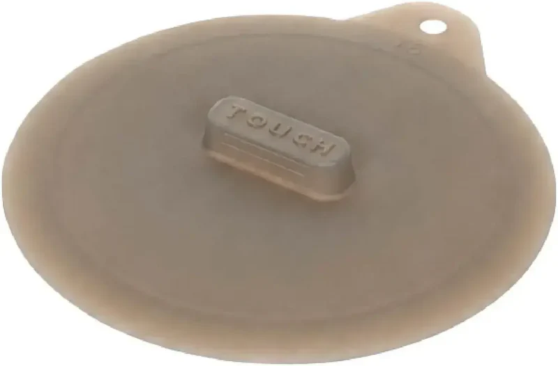 Pearl Metal Silicone Microwave Bowl Cover, Mocha Grey, 10.6 in