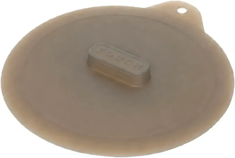 Pearl Metal Silicone Microwave Bowl Cover, Mocha Grey, 10.6 in