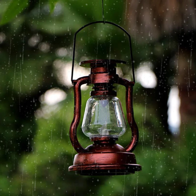 Skanto Solar Retro Kerosinlampe Pferdelampe LED Outdoor Garten Terrasse Dekoration Tragbares Flammen-Kerzenlicht | Skanto