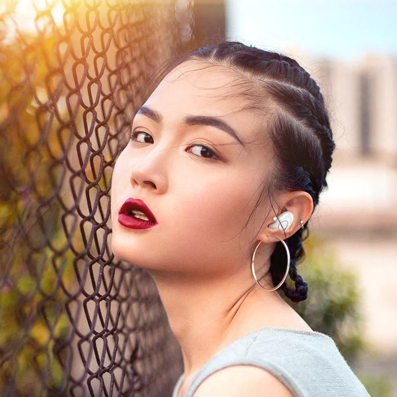 Skanto | Bluetooth Earbud Kabelloser Mini Unsichtbarer Einzelohr-Kopfhörer