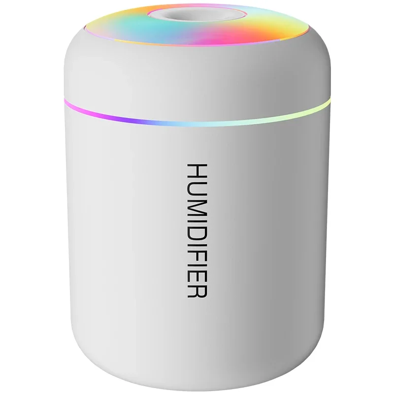 Mini-Luftbefeuchter 180 ml – kompakt für den Schreibtisch, mit Duftfunktion