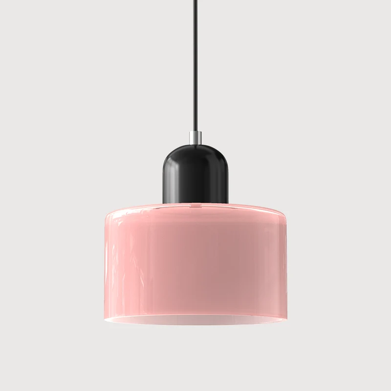 Skanto | Moderne Lampe mit farbigem Glas und geometrischer Form