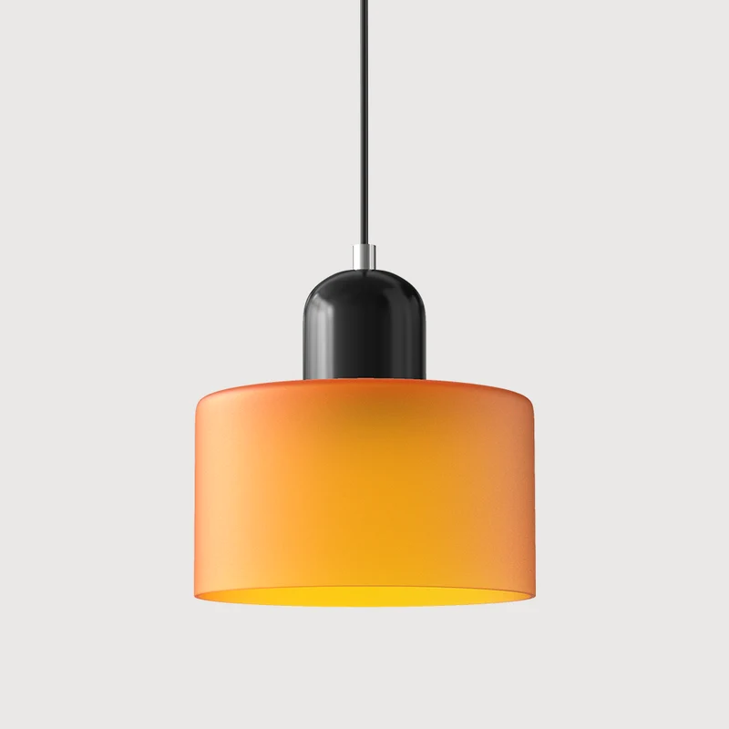 Skanto | Moderne Lampe mit farbigem Glas und geometrischer Form