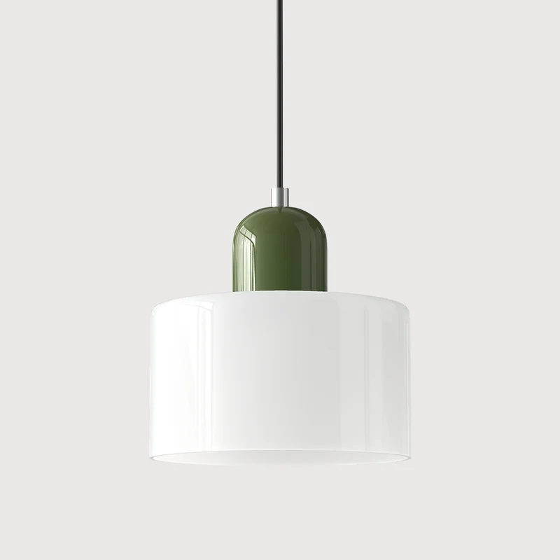 Skanto | Moderne Lampe mit farbigem Glas und geometrischer Form