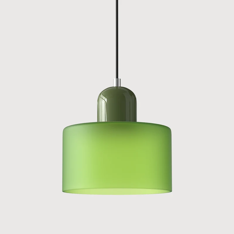 Skanto | Moderne Lampe mit farbigem Glas und geometrischer Form