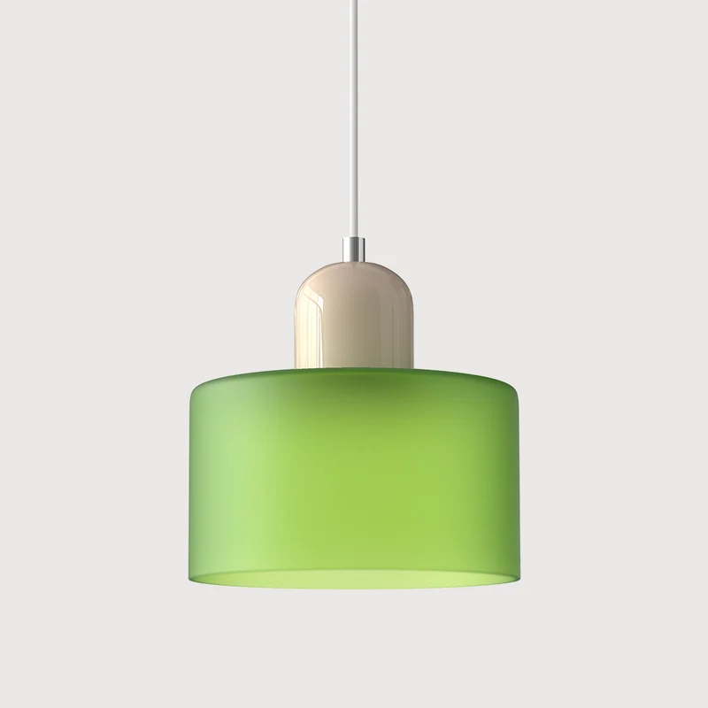 Skanto | Moderne Lampe mit farbigem Glas und geometrischer Form
