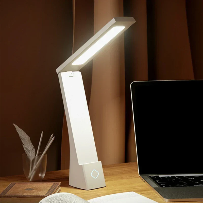 Dimmbare LED-Schreibtischlampe mit flexiblem Arm – Moderne USB-Schreibtischleuchte für das Büro | Skanto