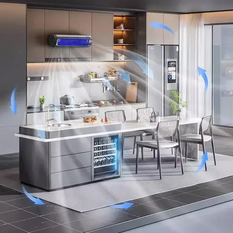 Skanto | Tragbarer Klimaanlagen-Ventilator mit Wandhalterung