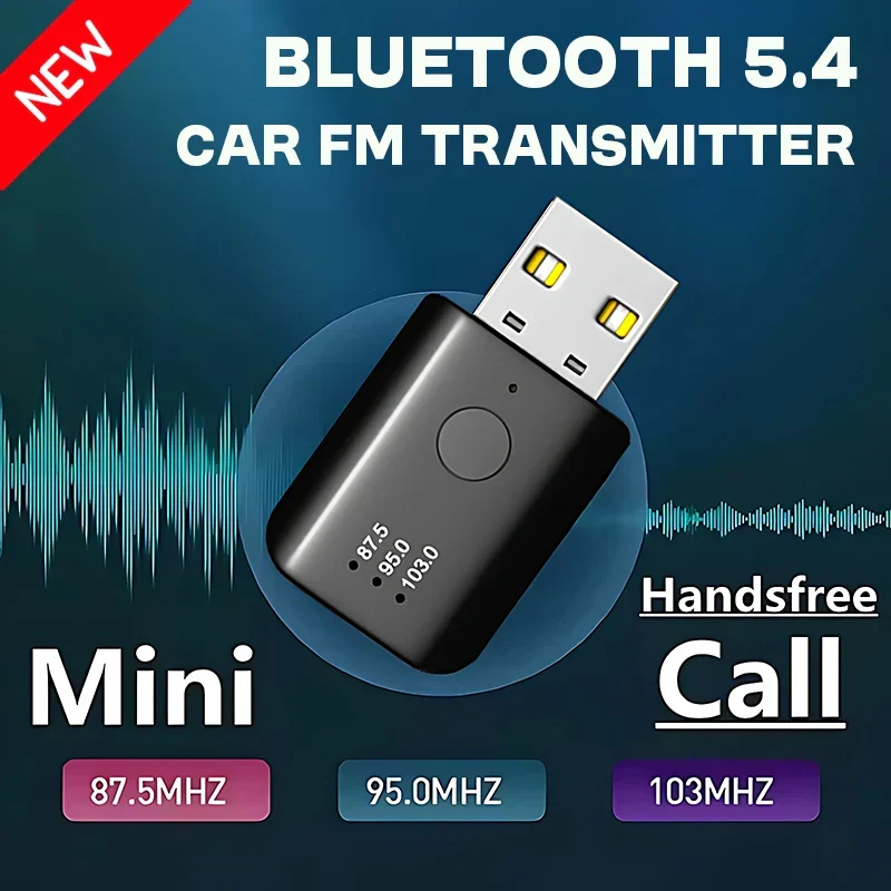 Skanto | Auto USB Bluetooth 5.4 Sender Empfänger