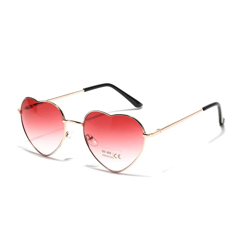 Damen Herz-Sonnenbrille mit UV-Schutz und zartem Rahmen Skanto