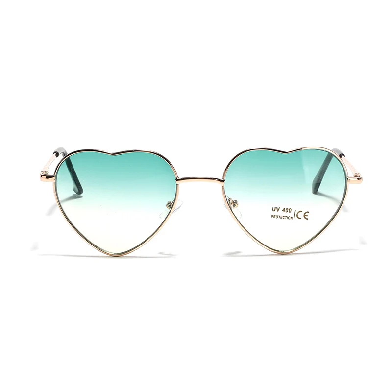 Damen Herz-Sonnenbrille mit UV-Schutz und zartem Rahmen Skanto