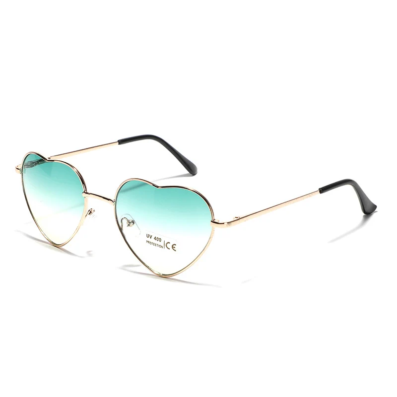 Damen Herz-Sonnenbrille mit UV-Schutz und zartem Rahmen Skanto