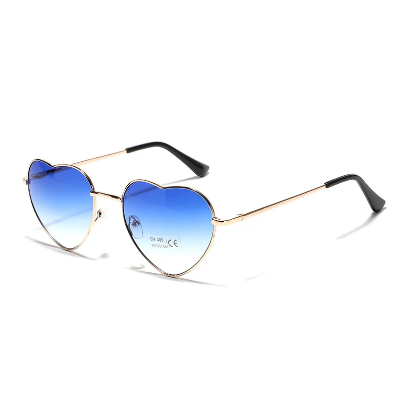 Damen Herz-Sonnenbrille mit UV-Schutz und zartem Rahmen Skanto