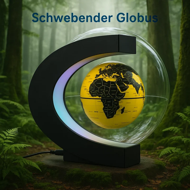 AstroGlobe LED-Weltkugel – Schwebende Globuslampe mit magnetischer Aufhängung