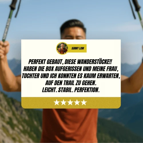 Skanto | Verstellbare Trekkingstöcke für Stabilität und Komfort