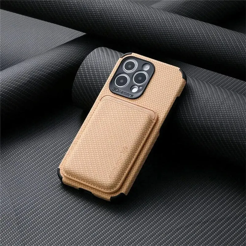 MagSafe Wallet Case mit Carbonfaser-Schutz