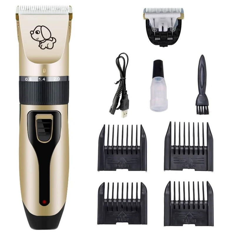 Skanto | Professioneller Hunde-Trimmer mit Bürste für alle Felltypen