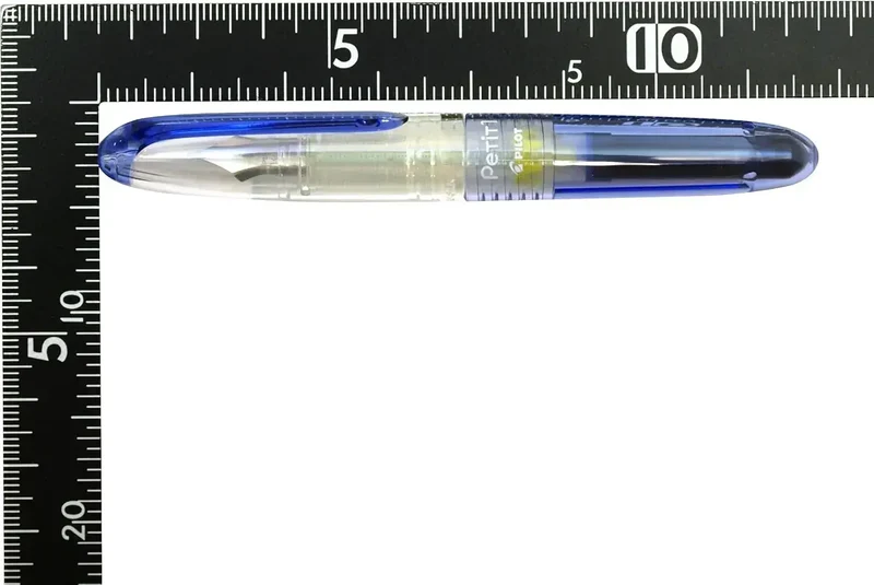Pilot Petit1 Portable Fountain Pen, Fine 0.3 mm, Blue-Black