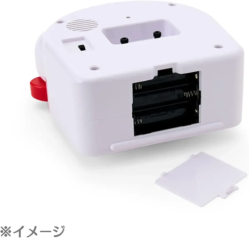 Sanrio My Melody Alarm Clock, Pink Face Analog 19 cm Tabletop
